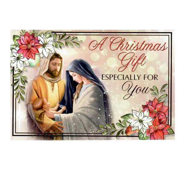 Christmas Gift Card Money Wallet with Envelope - Nativity
