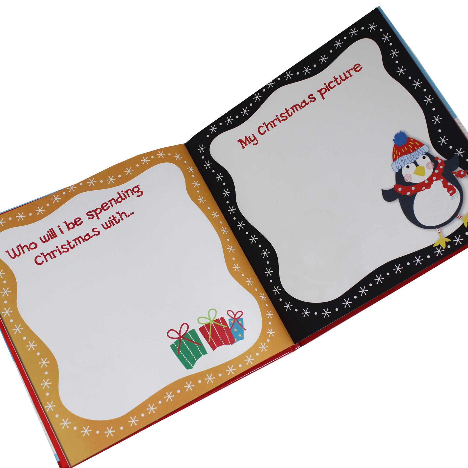 My Christmas Journal Keepsake Book - Full of Activities, Photo Spaces and More