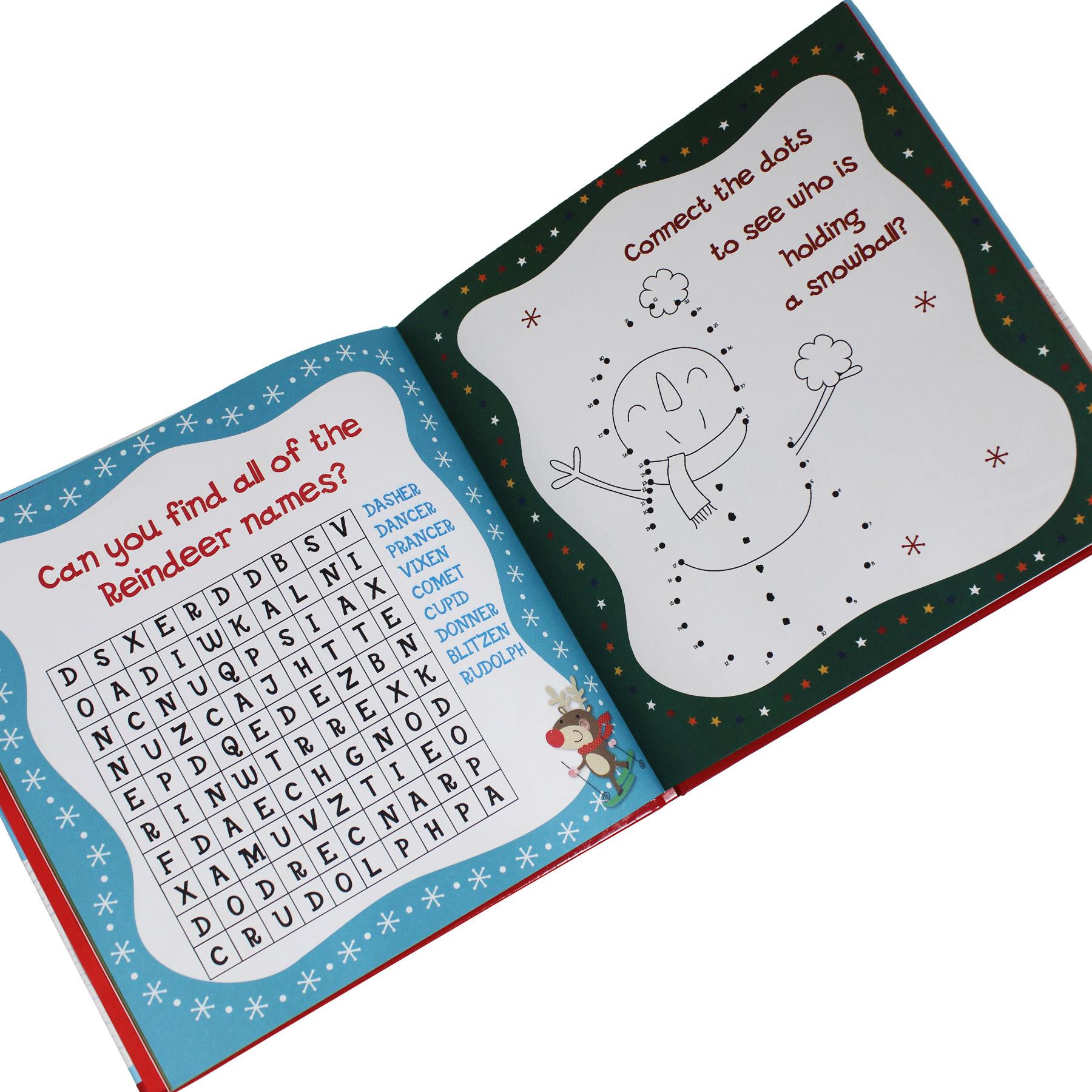 My Christmas Journal Keepsake Book - Full of Activities, Photo Spaces and More