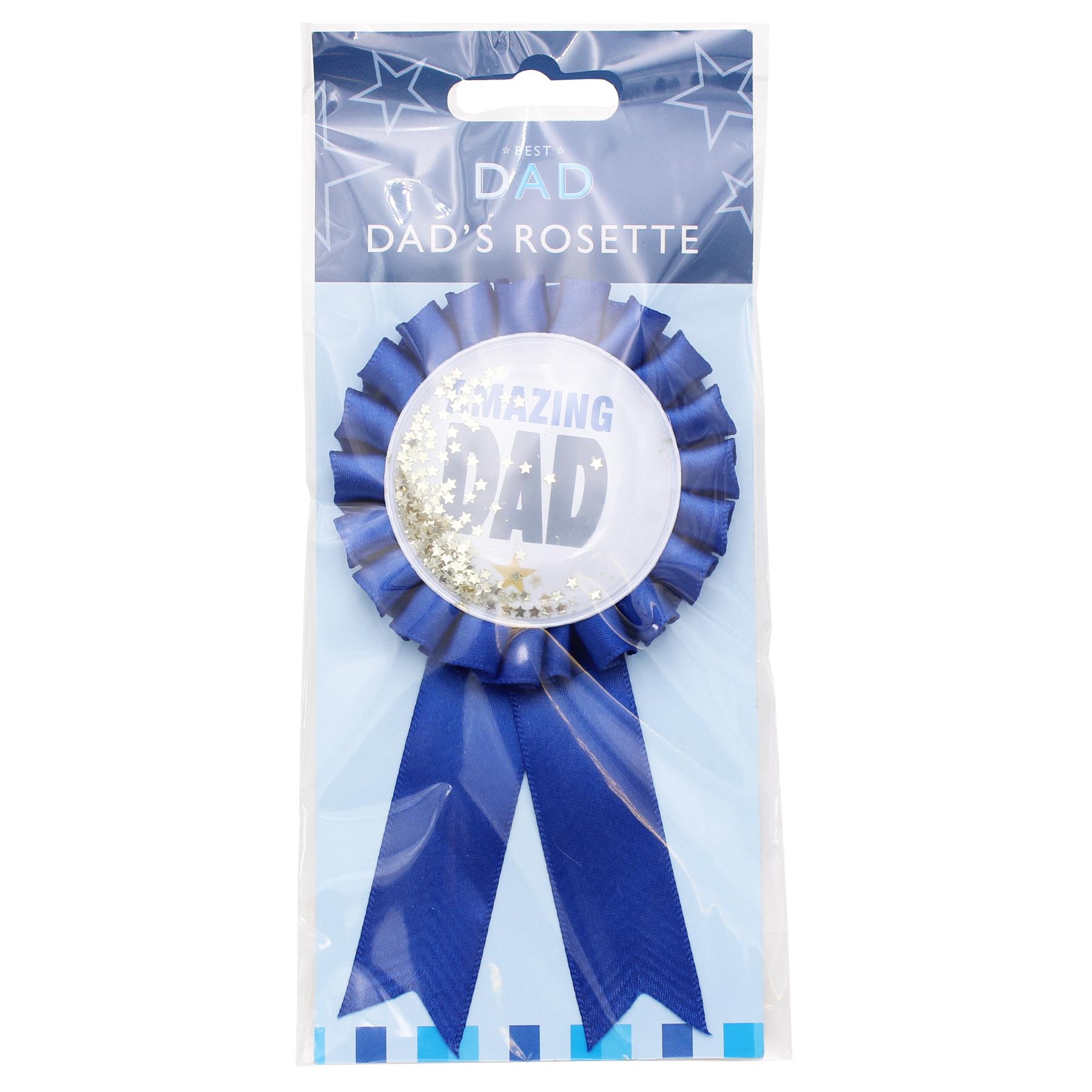 Father's Day / Birthday Dad Rosette Badge - Amazing Dad