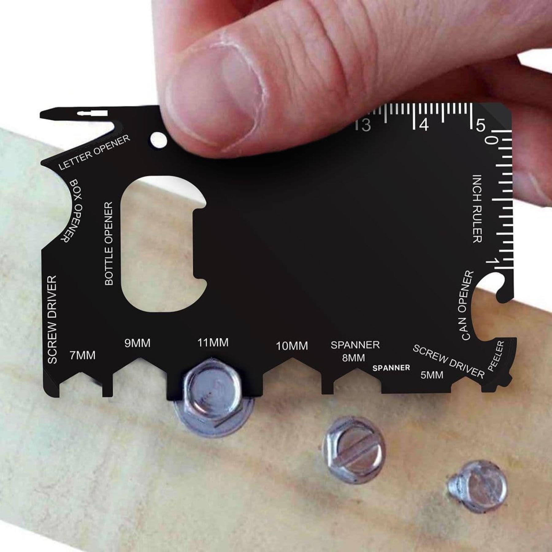 Special Son Multi-tool Wallet Essential 18 in 1 Stainless Steel Card