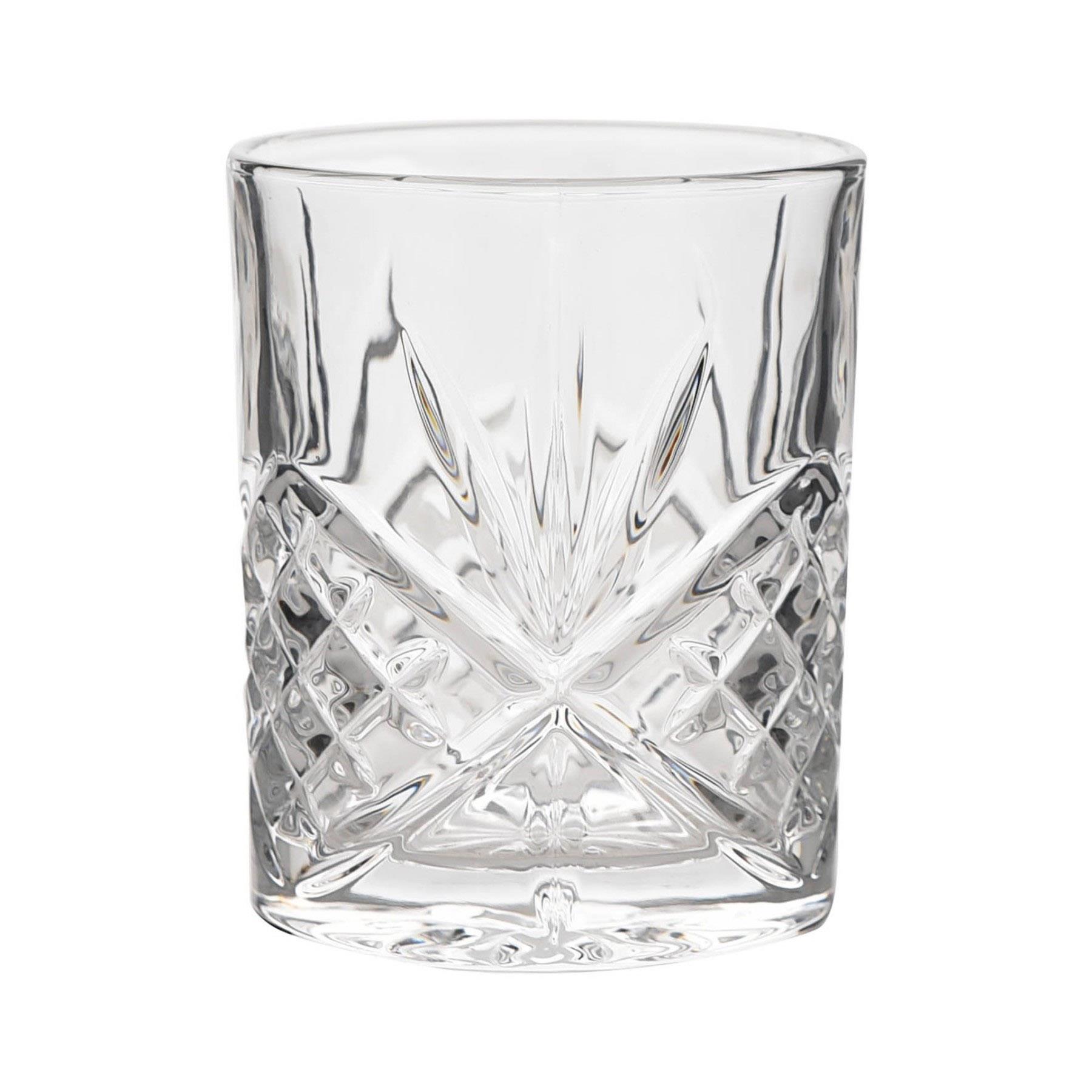 Whisky Glass and Stones Set with Wooden Box