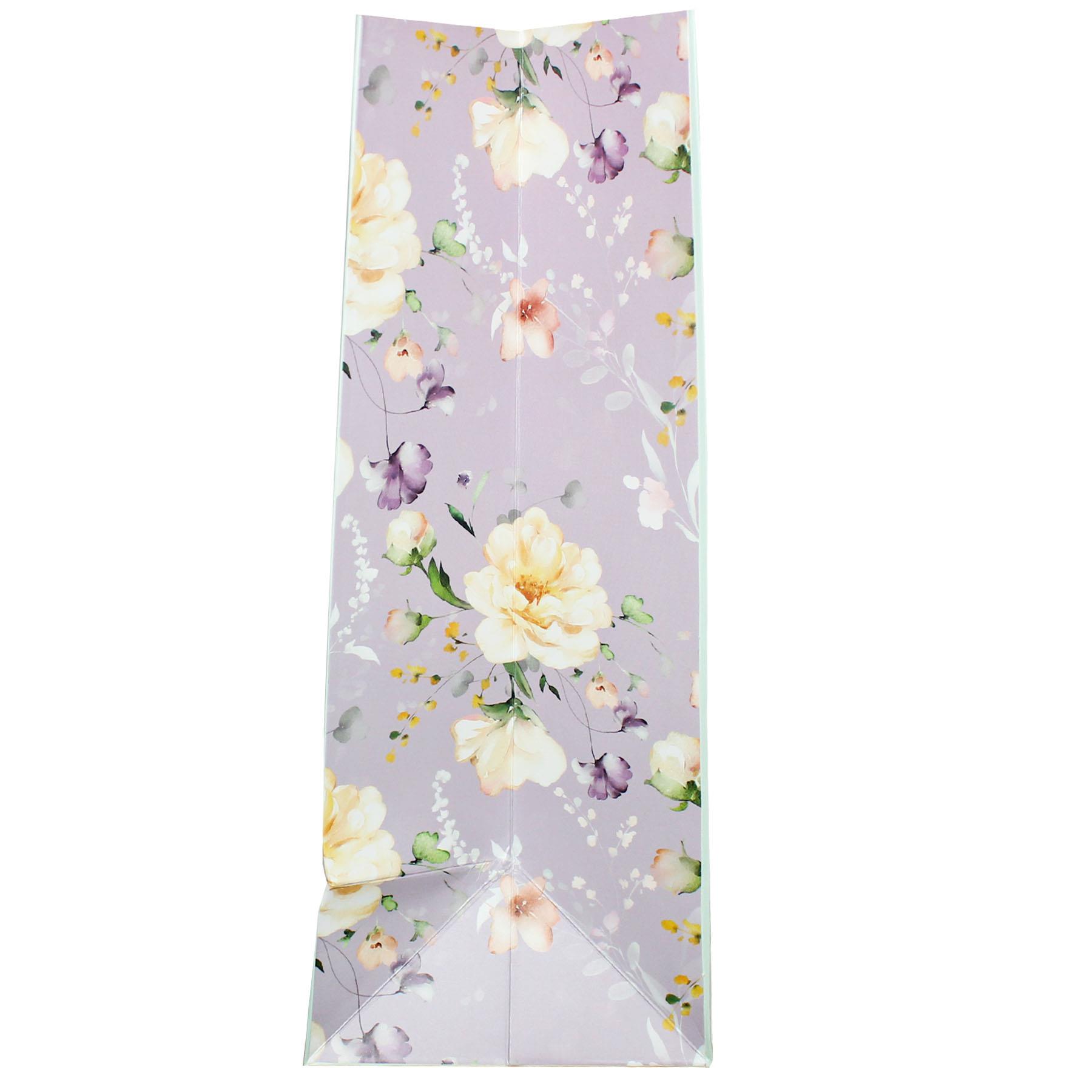 image450535022.jpg M is for Mum Floral Gift Bag with Tag 25.5cm x 21.5cm