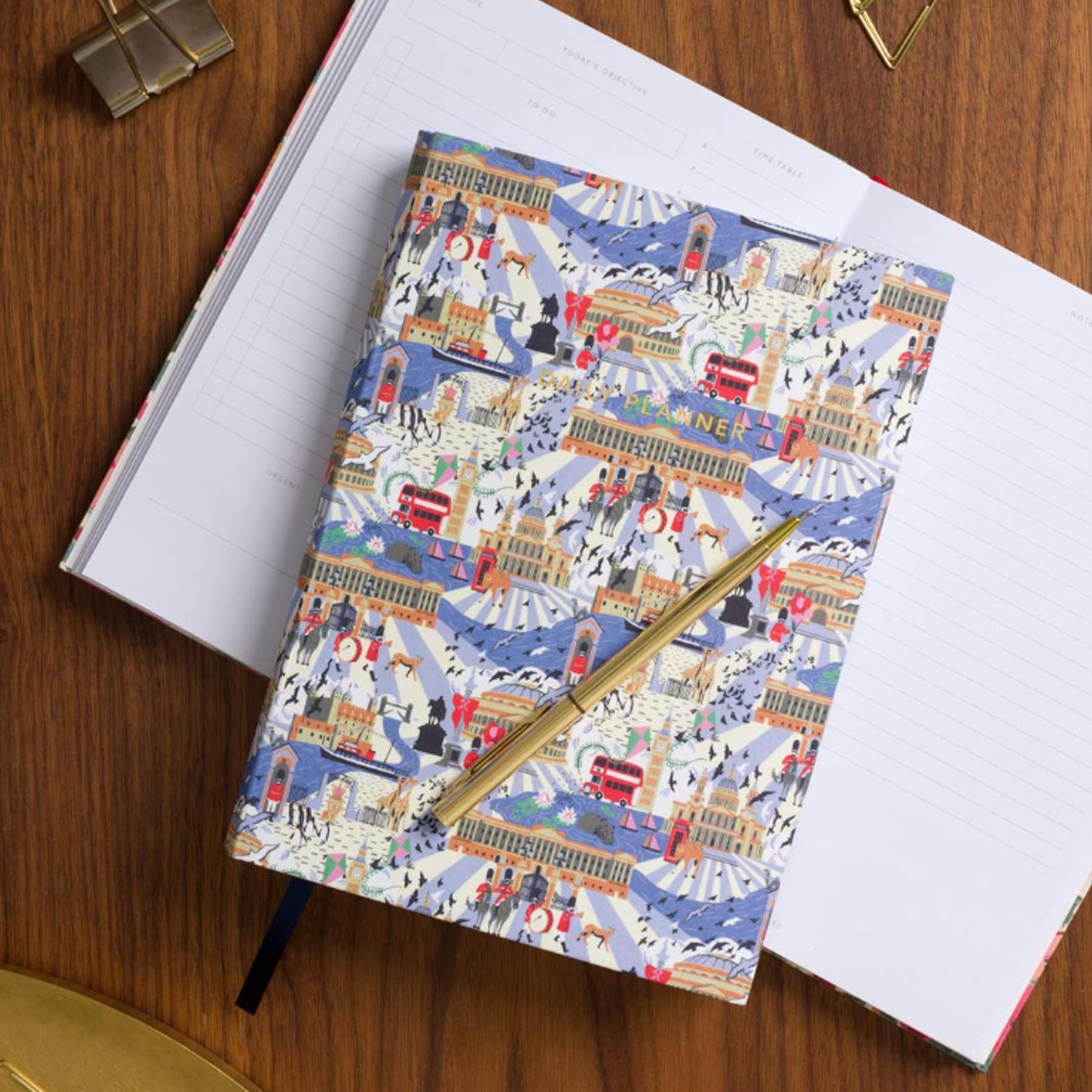 Cath Kidston A5 Daily Planner Undated Diary - London