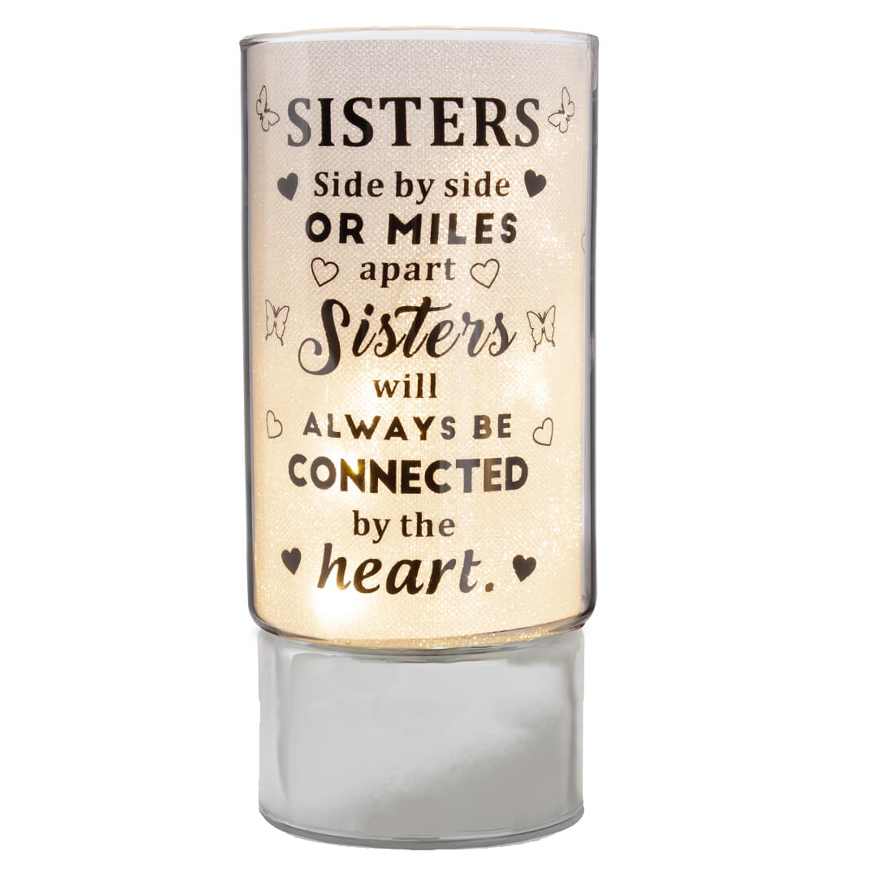 image450537461.jpg LED Tube Light with Sentiment - Battery Operated - Sisters