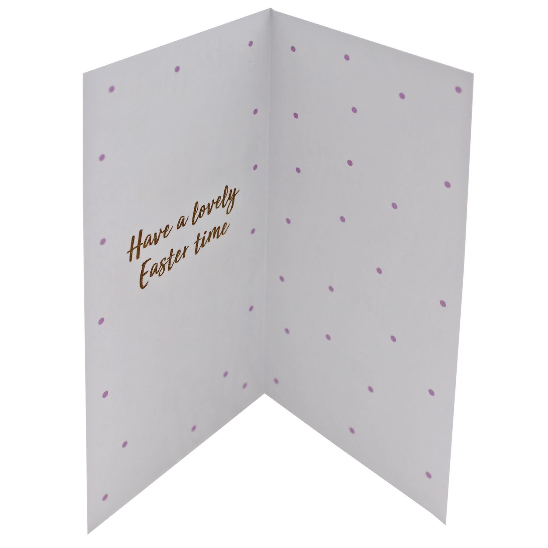 Easter Card Money Wallet with Envelope Daffodil Design