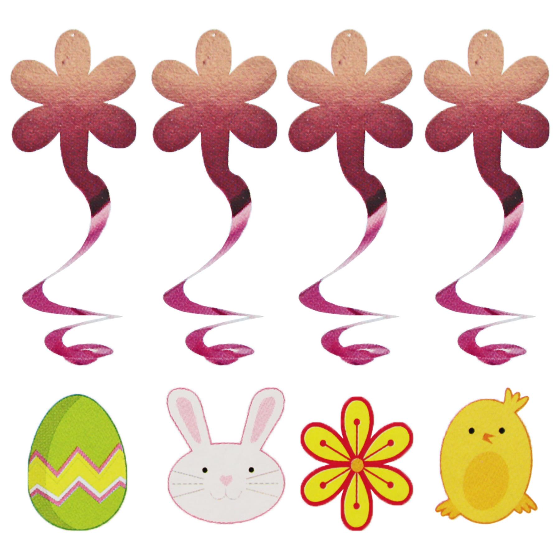 Easter Happy Easter Banner Bunting Hanging Room Decorations 736166