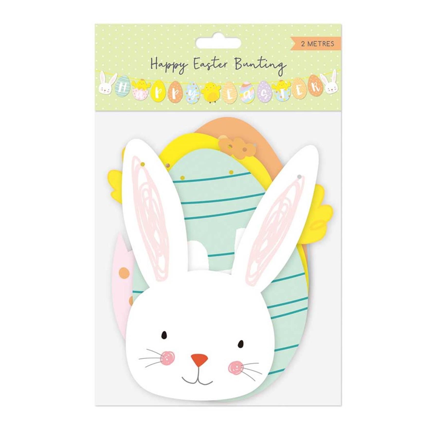Easter Happy Easter Banner Bunting Hanging Room Decoration 6484