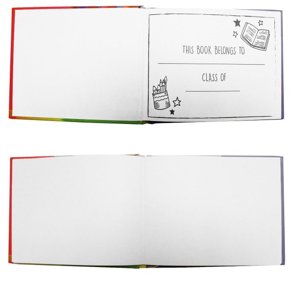 image462650222.jpg School Leavers Autograph and Message Books Set of 4 - Design A