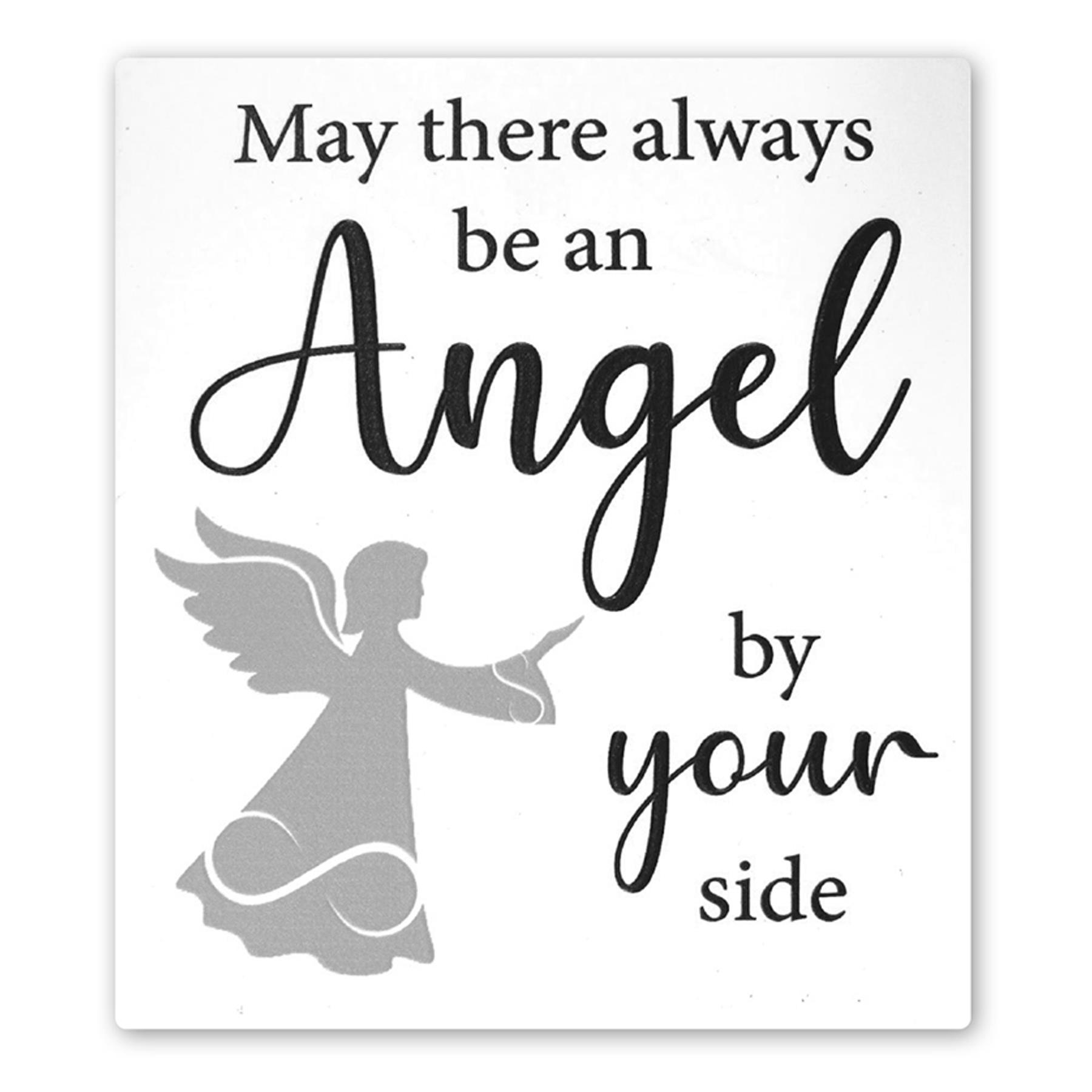Ceramic Tile Plaque Hanging or Standing Sentiments - Guardian Angel