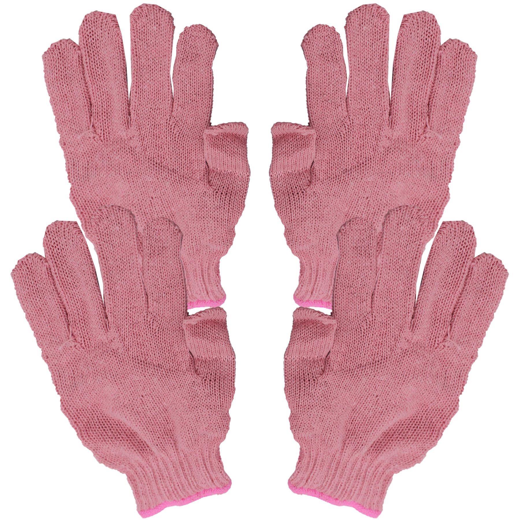 image463118459.jpg Pack of 2 Garden Gloves with Grip, Super Comfort Stretch - Pink