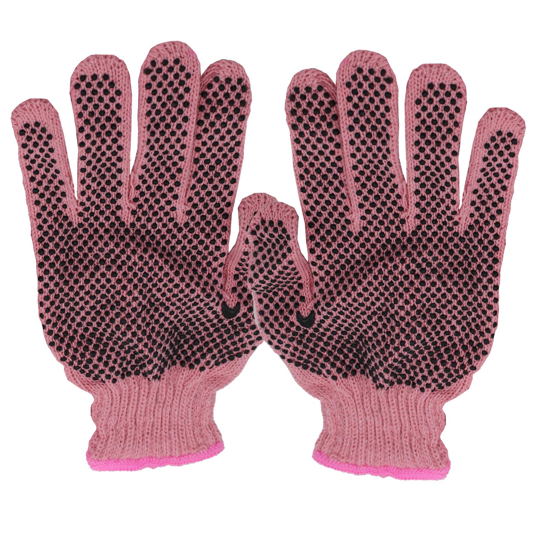 image463118463.jpg Pack of 2 Garden Gloves with Grip, Super Comfort Stretch - Pink