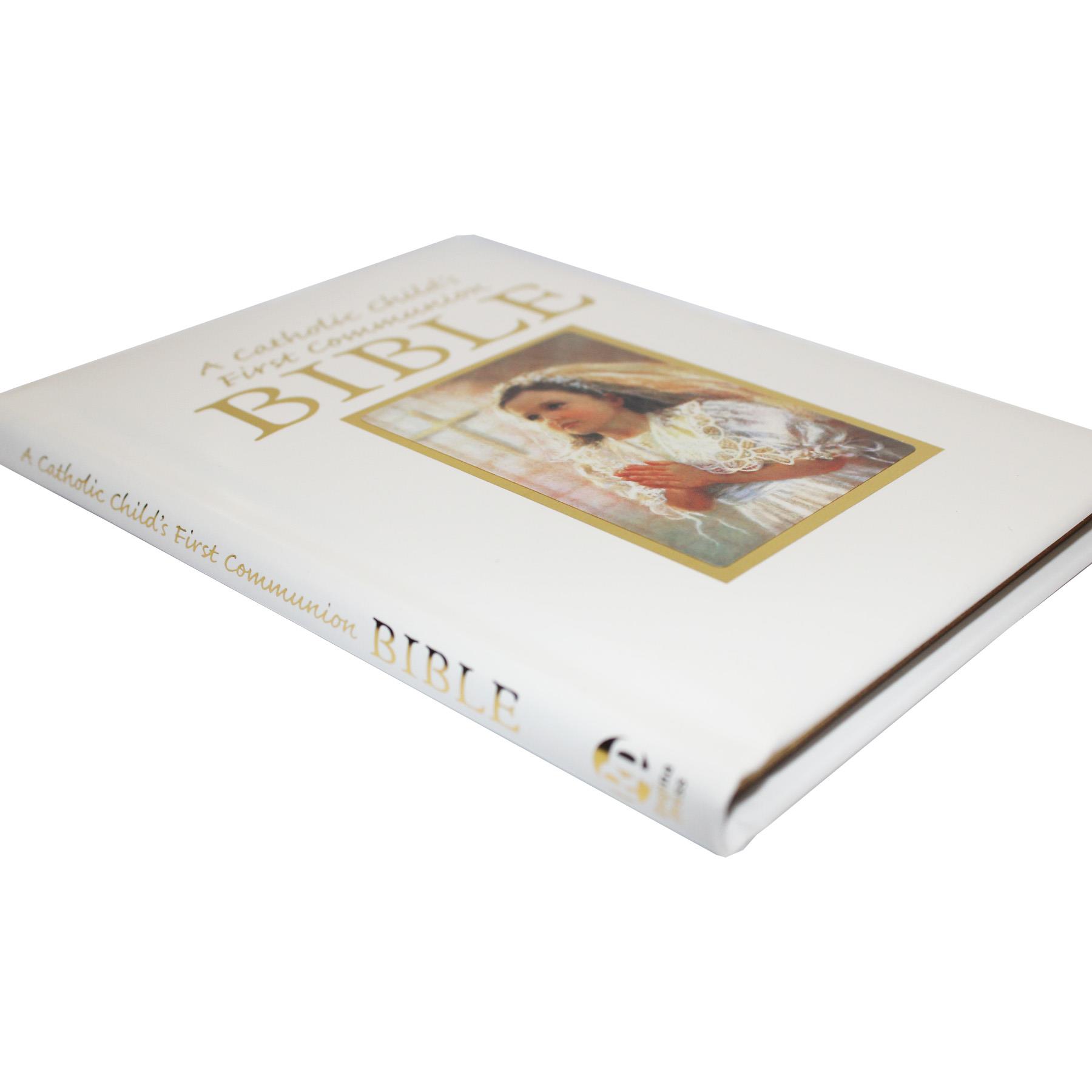 Catholic Child's First Communion Bible Girl Gift Boxed Book