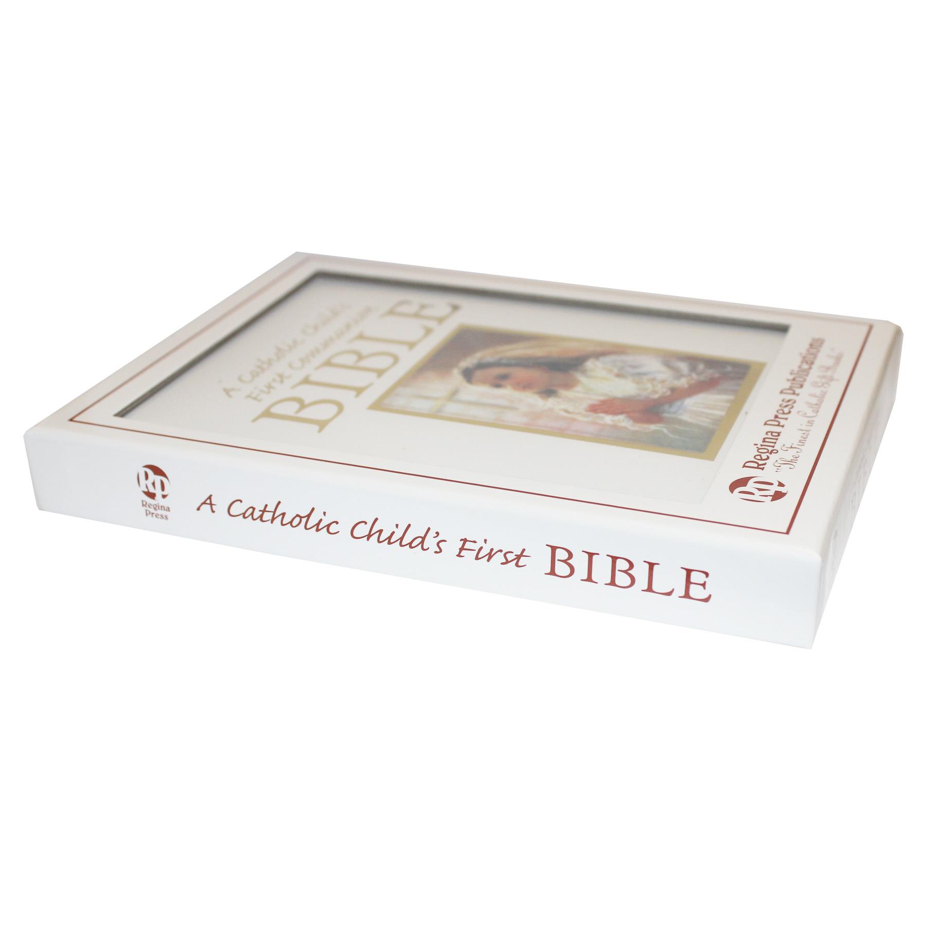 Catholic Child's First Communion Bible Girl Gift Boxed Book