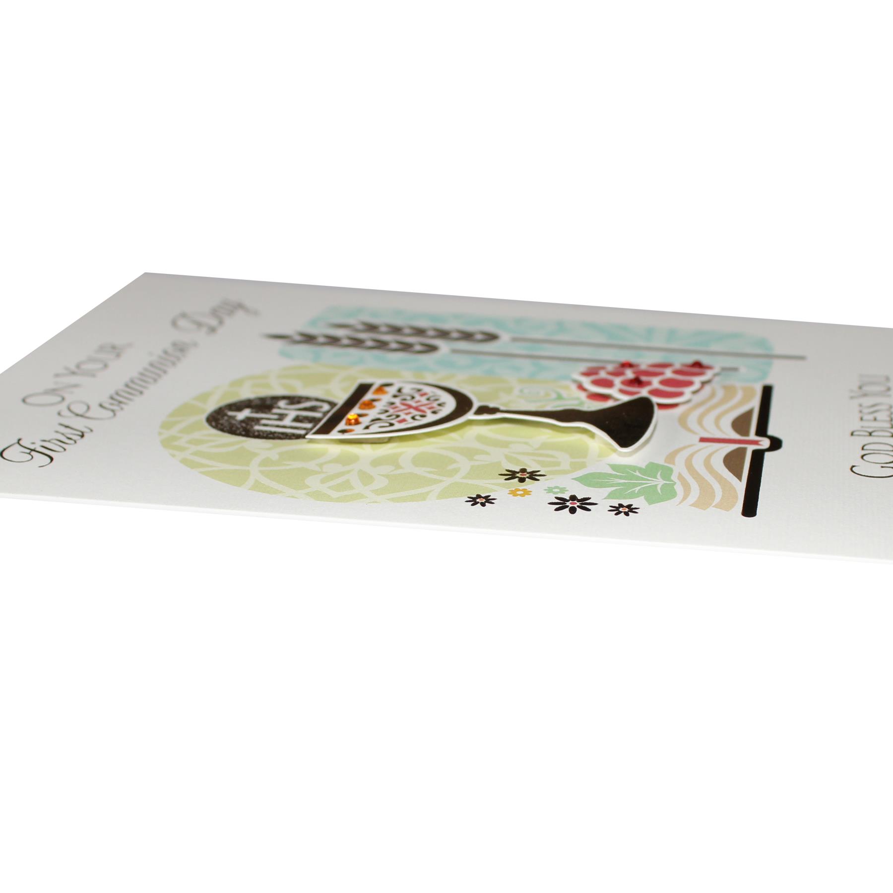 image463167021.jpg 3D First Holy Communion Card with Envelope C40601