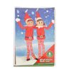 Christmas Cards with Envelopes 6 Pack Fun Naughty Elf Designs