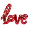 Red Foil "Love" Balloon Valentines Day Decoration 78cm - Inflate with Air
