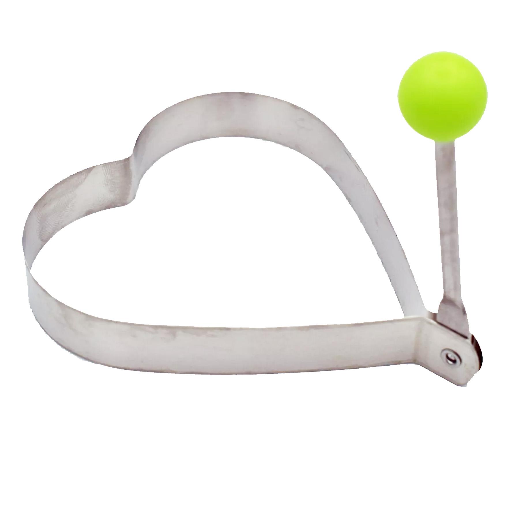 Metal Egg Ring Heart Shaped Kitchen Tool Breakfast Pancakes or Eggs
