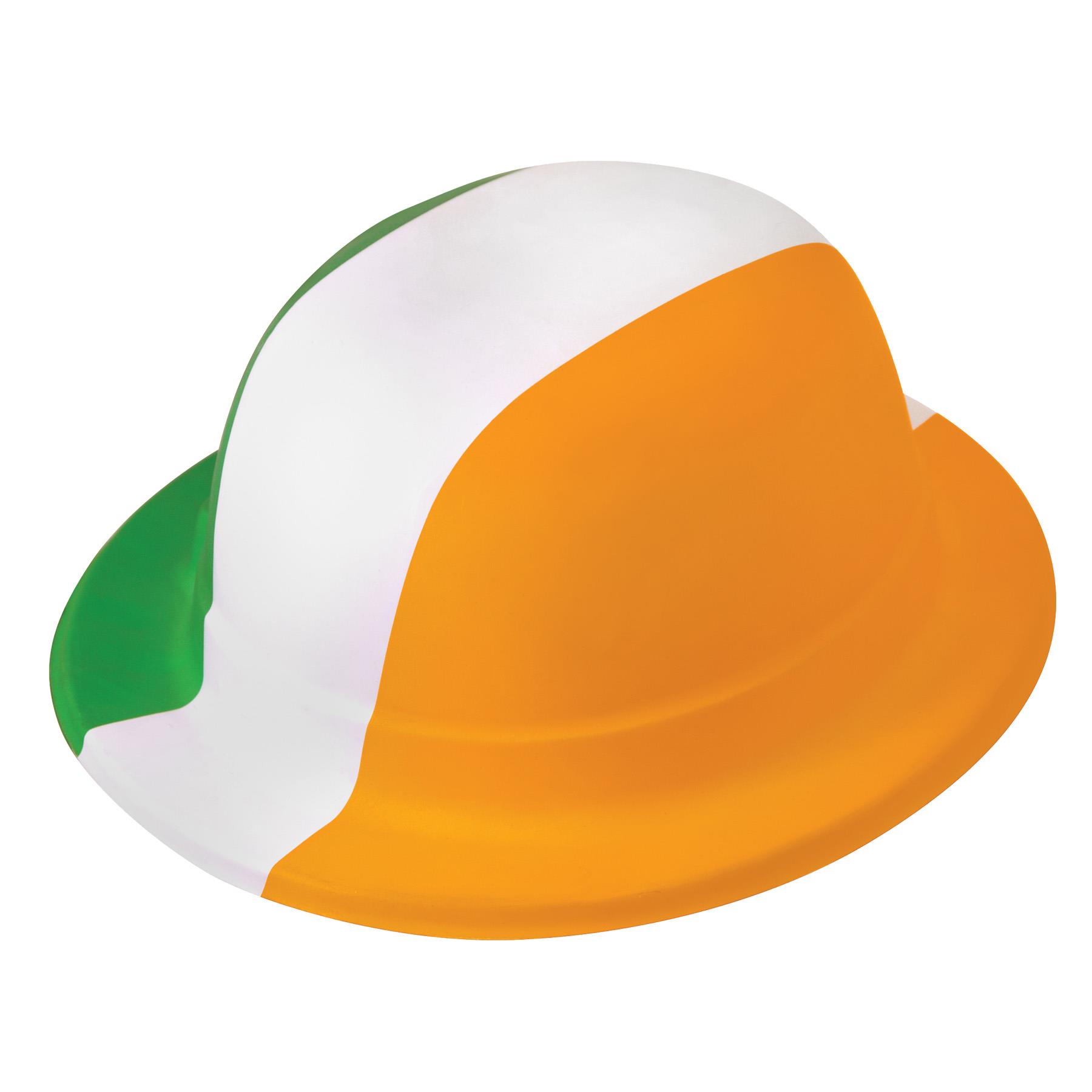 St Patricks Day Bowler Hat Irish Flag Hat Novelty Dress Up