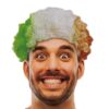 St Patricks Day Irish Wig Green White Orange Party Dress Up