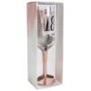 Luxe Birthday Champagne Flute with Rose Gold Stem by Hotchpotch - 18th