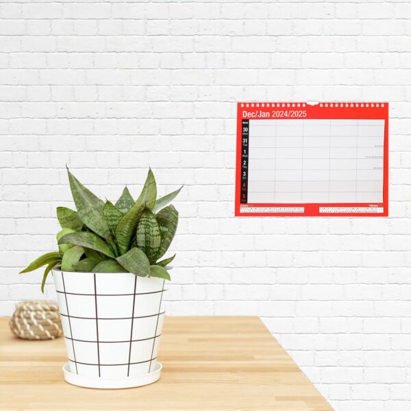 2026 Easy View Weekly Planner Calendar with 5 Columns