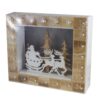 image440366527.jpg Christmas Advent Calendar Light Up Wooden Santa Sleigh Design - Add your own Treats