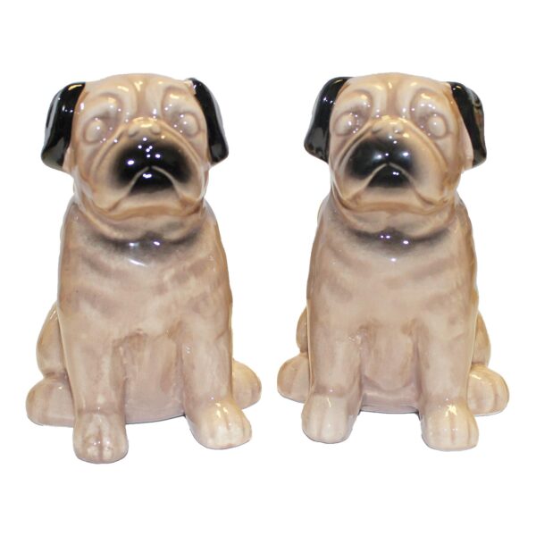 Pug Cruet Salt and Pepper Shakers Novelty Tableware Set