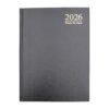2026 A5 Diary Hardback Week to View 3183 - Black
