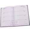 2026 A5 Diary Hardback Week to View 3183 - Red