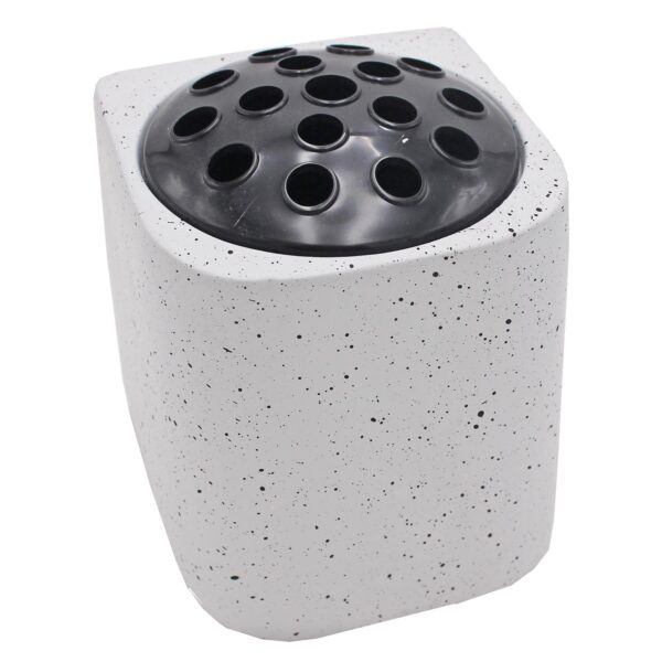 Memorial Rose Bowl Graveside Flower Vase with Diamanté and 3D Flowers - Special Dad