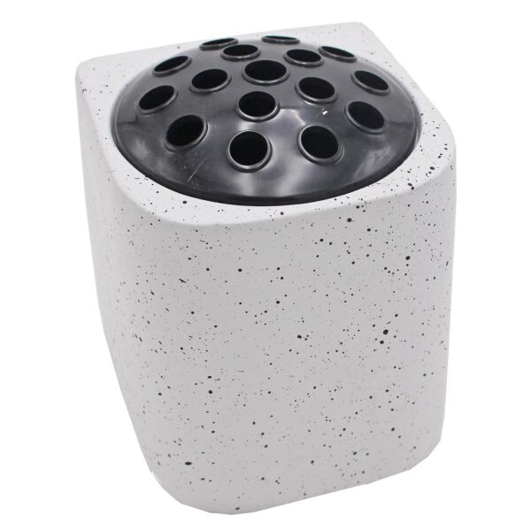Memorial Rose Bowl Graveside Flower Vase with Diamanté and 3D Flowers - Special Mum
