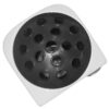 Memorial Rose Bowl Graveside Glazed Flower Vase with 3D Flowers - Mum
