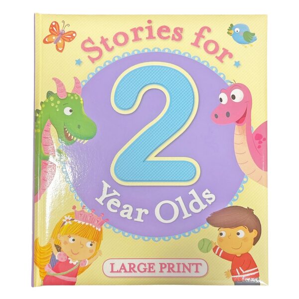 Children's Book 'Stories for 2 Year Olds' Large Print Padded Hardback