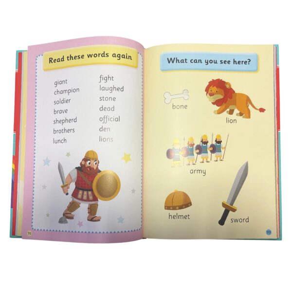 Children's Book 'Now I Can Read Bible Stories' Large Print Padded Hardback