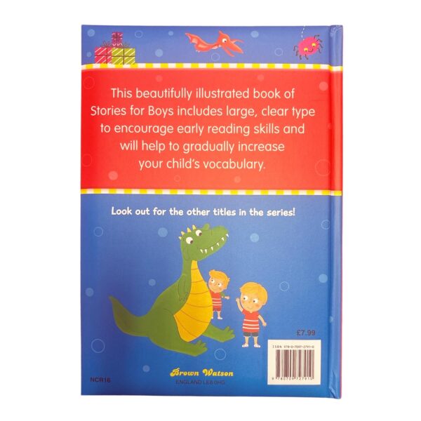 Children's Book 'Now I Can Read Stories for Boys' Large Print Padded Hardback