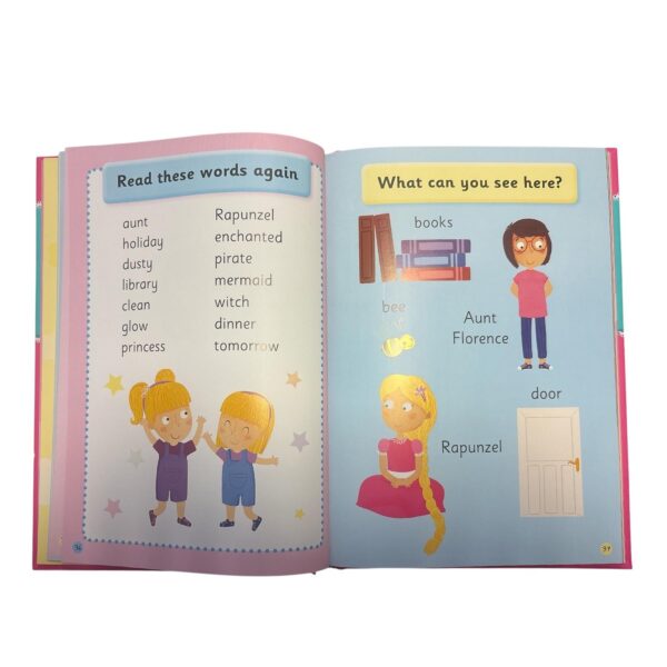 Children's Book 'Now I Can Read Stories for Girls' Large Print Padded Hardback