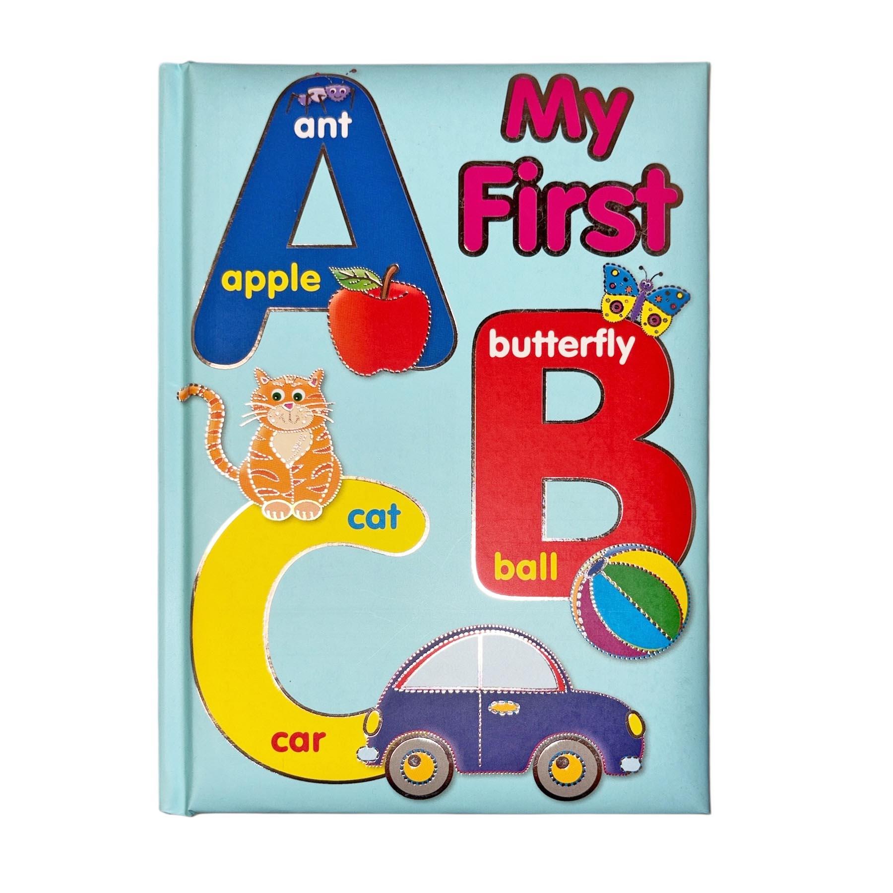 My First ABC for Learning Letters Padded Hardback Book Baby Toddler