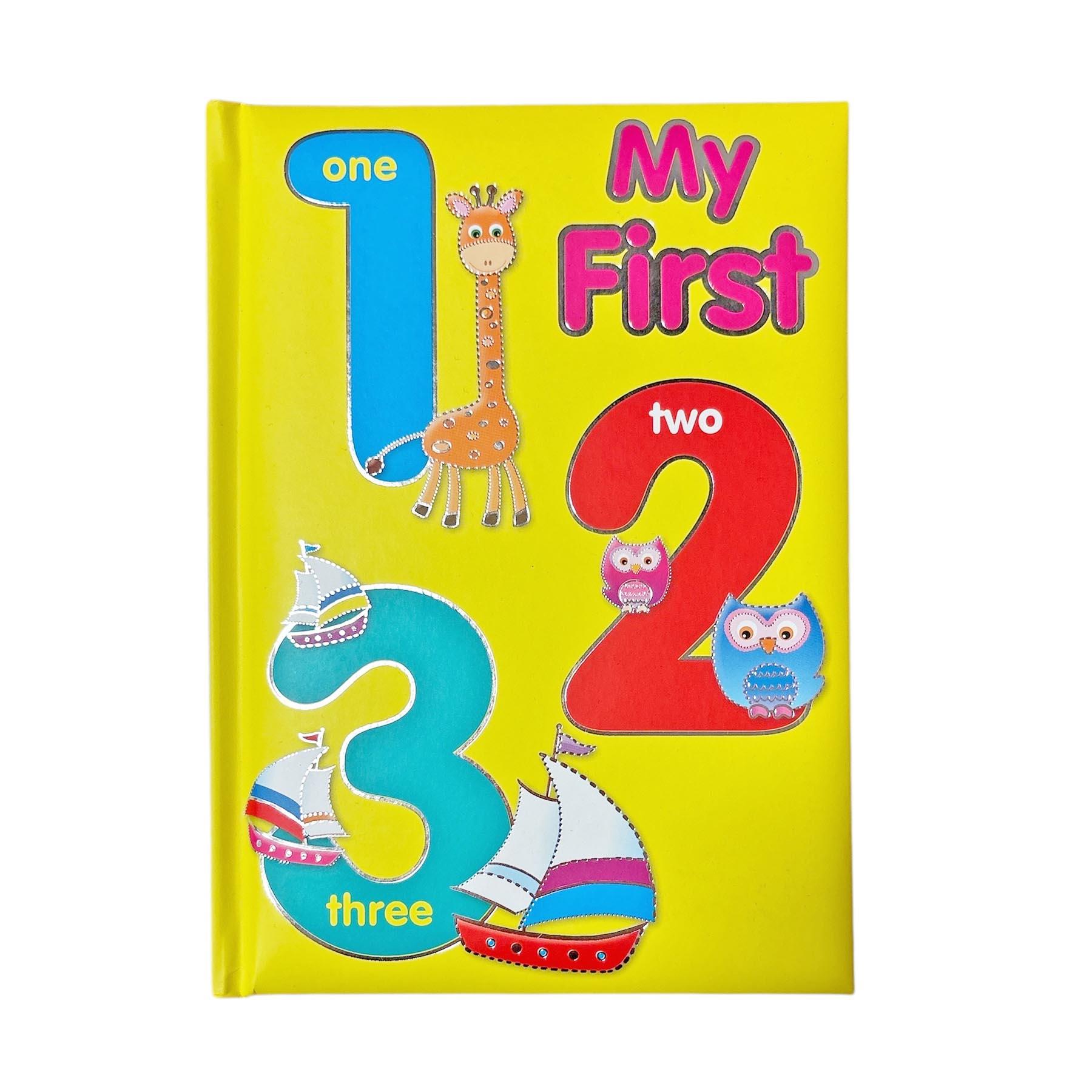 My First 123 for Learning Numbers Padded Hardback Book Baby Toddler