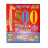 image485750658.jpg My First 500 Words and Pictures Vocabulary Padded Hardback Book Baby Toddler
