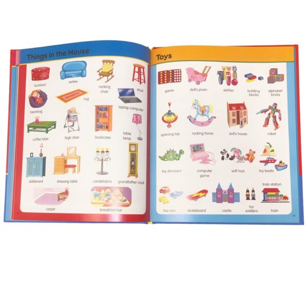 image485750664.jpg My First 500 Words and Pictures Vocabulary Padded Hardback Book Baby Toddler