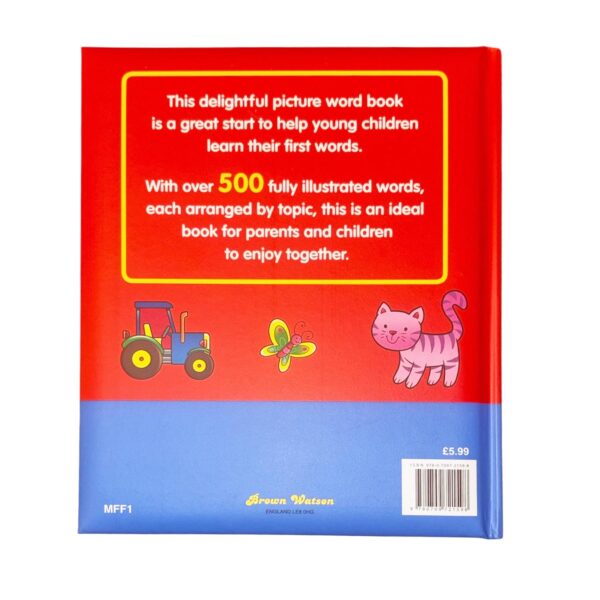 image485750666.jpg My First 500 Words and Pictures Vocabulary Padded Hardback Book Baby Toddler