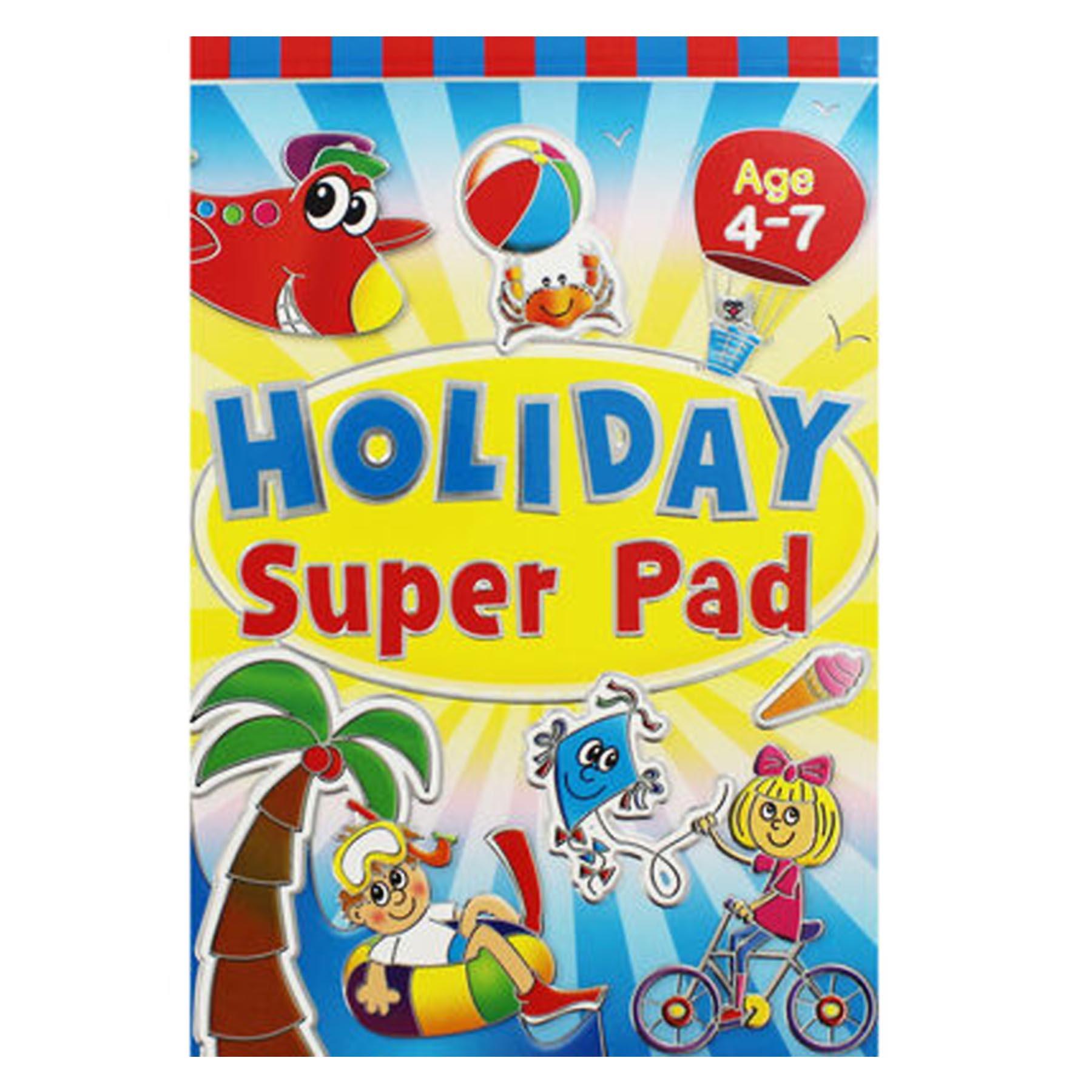 Super Pad Activity Book - Great for Holiday - Age 4-7 Holiday Pad
