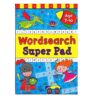 Super Pad Activity Book - Great for Holiday - Age 7-10 Word Search Pad