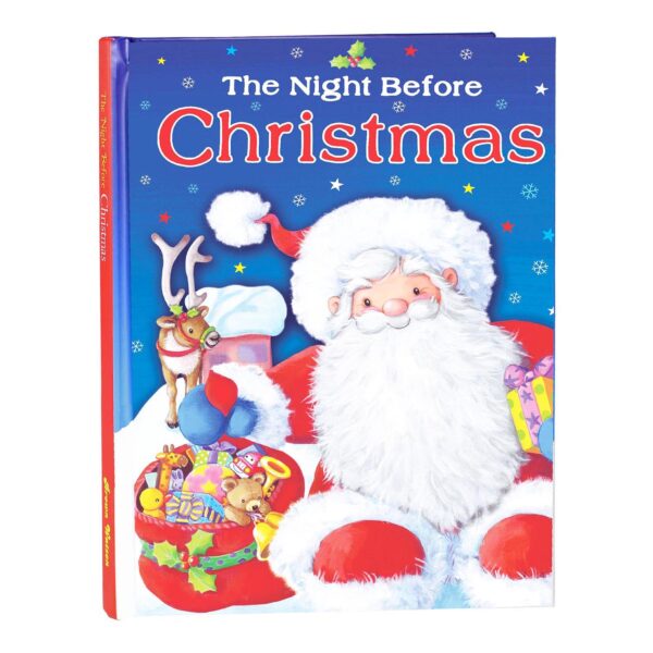 Christmas Padded Hardback Childrens Book - The Night Before Christmas