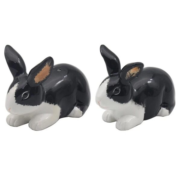 Rabbits Cruet Salt and Pepper Shakers Novelty Tableware Set