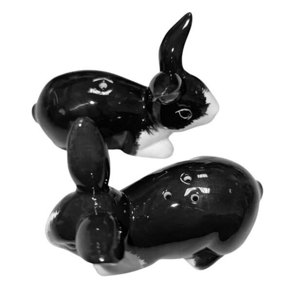 Rabbits Cruet Salt and Pepper Shakers Novelty Tableware Set
