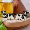Cows Cruet Salt and Pepper Shakers Novelty Tableware Set