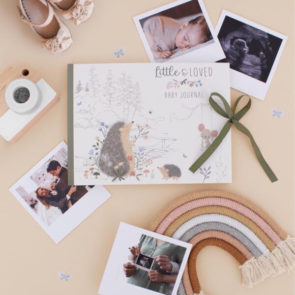 Baby Milestone Record Book Keepsake Toddler Newborn Baby Shower Gift