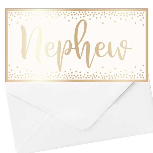 Money Wallet and Envelope - Cream / Gold - Nephew